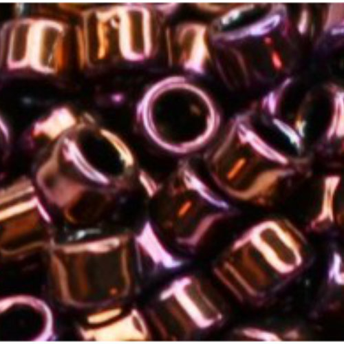 11/0 Aiko Beads - Higher-Metallic Amethyst - TA-01-0502