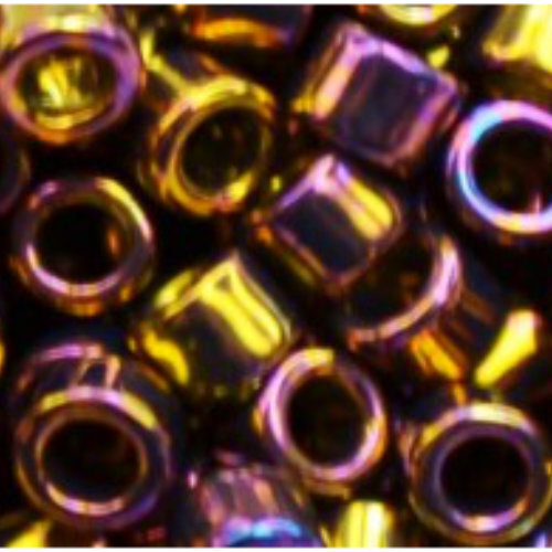 11/0 Aiko Beads - Higher-Metallic Gypsy Gold - TA-01-0514 - 4gm Pack