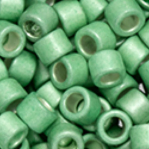 11/0 Aiko Beads - Galvanized Matte Mint Green - TA-01-0570F
