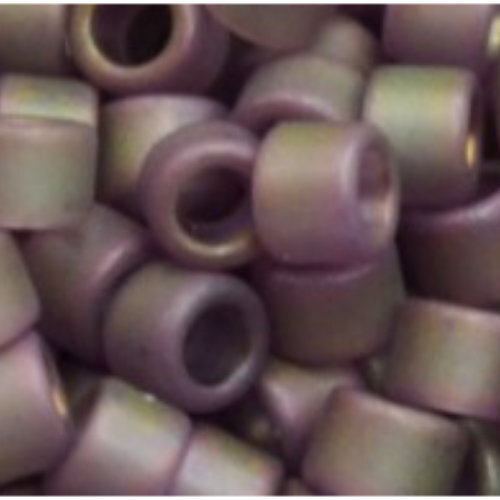 11/0 Aiko Beads - Gold Luster Matte Purple - TA-01-0626F