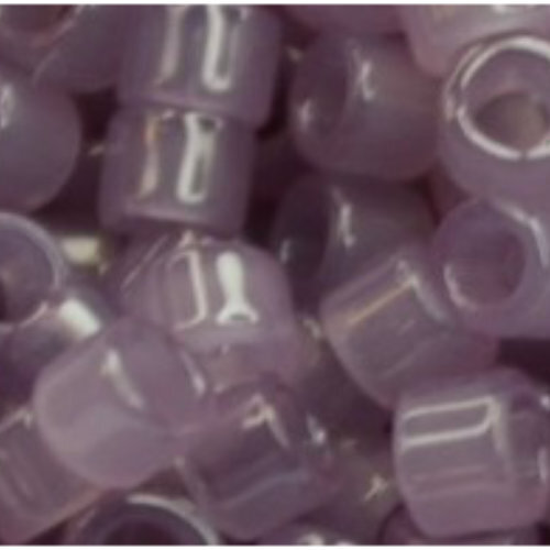 11/0 Aiko Beads - Gold Luster Milky Lilac  - TA-01-0662