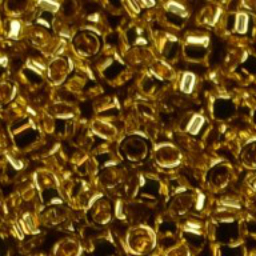 11/0 Aiko Beads - Metallic 24K Gold Plated - TA-01-0712