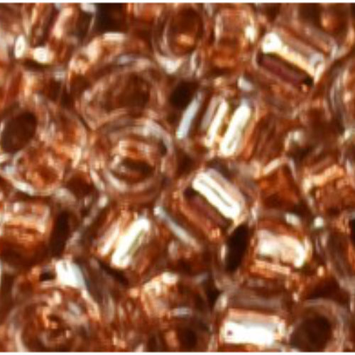 11/0 Aiko Beads - Copper-Lined Crystal - TA-01-0740