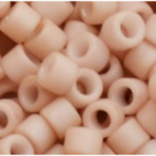11/0 Aiko Beads - Opaque-Pastel-Frosted Shrimp - TA-01-0764