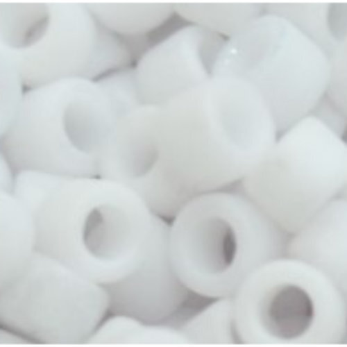 11/0 Aiko Beads - Opaque-Pastel-Frosted Light Gray - TA-01-0767