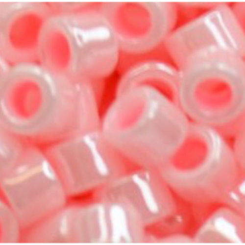 11/0 Aiko Beads - Opaque Lustered Pastel Peach Blossom - TA-01-0811