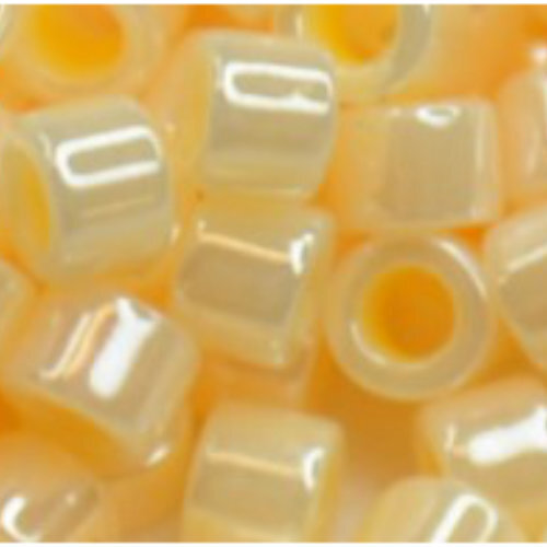 11/0 Aiko Beads - Opaque Lustered Pastel Cantaloupe - TA-01-0812