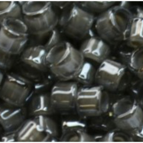 11/0 Aiko Beads - Inside-Color Graphite-Lined Crystal - TA-01-1032