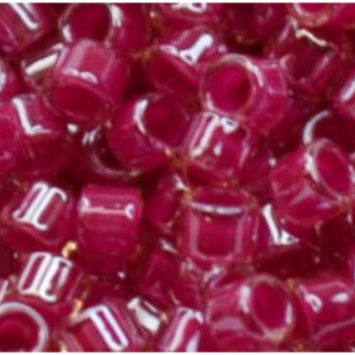 11/0 Aiko Beads - Inside-Color Hot Pink-Lined Rosaline - TA-01-1036