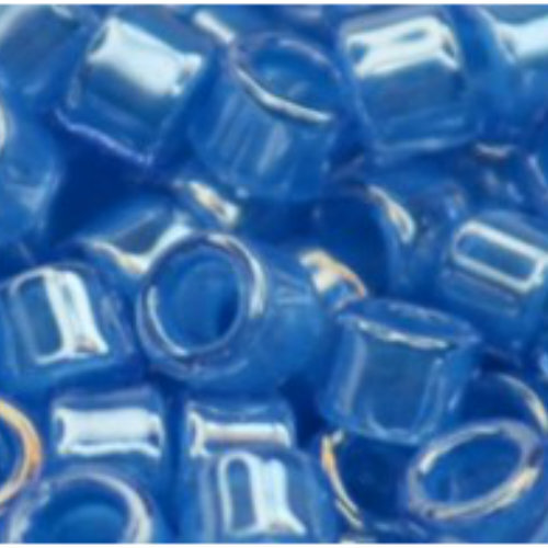 11/0 Aiko Beads - Inside-Color Cornflower-Lined Crystal - TA-01-1055