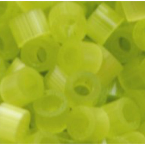 11/0 Aiko Beads - Fiber-Optic Inchworm - TA-01-1509
