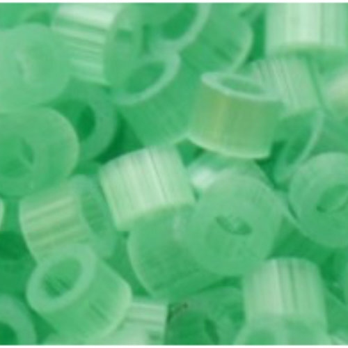 11/0 Aiko Beads - Fiber-Optic Beach Glass Green - TA-01-1520