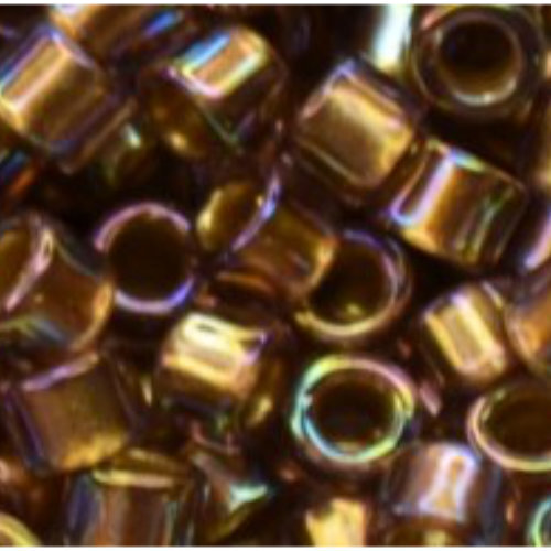 11/0 Aiko Beads - Copper-Lined Lt Amethyst Rainbow - TA-01-1809