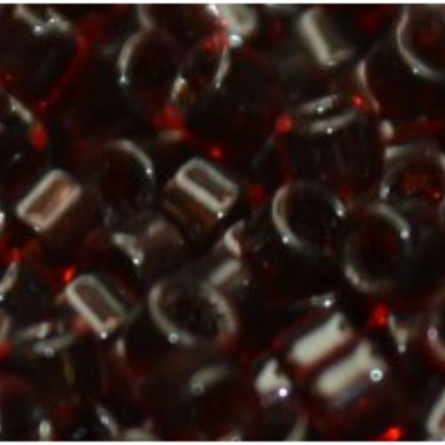 11/0 Aiko Beads - Inside-Color Transparent Ruby Red - TA-01-2153