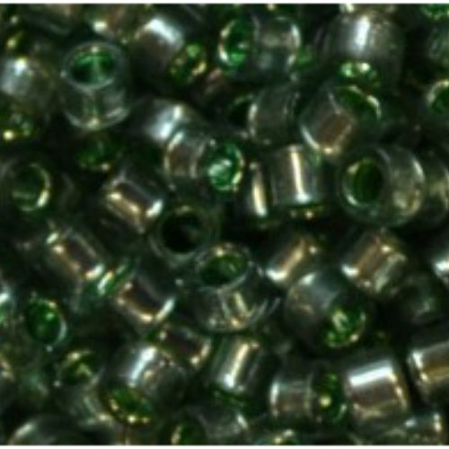 11/0 Aiko Beads - Silver-Lined Prairie Green - TA-01-2202