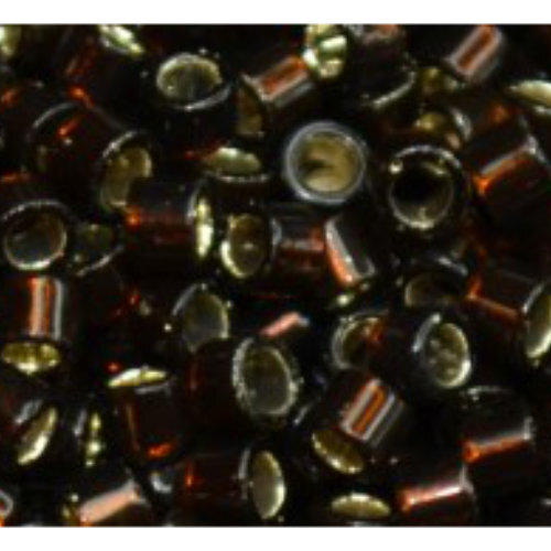 11/0 Aiko Beads - Silver-Lined Root Beer - TA-01-2205