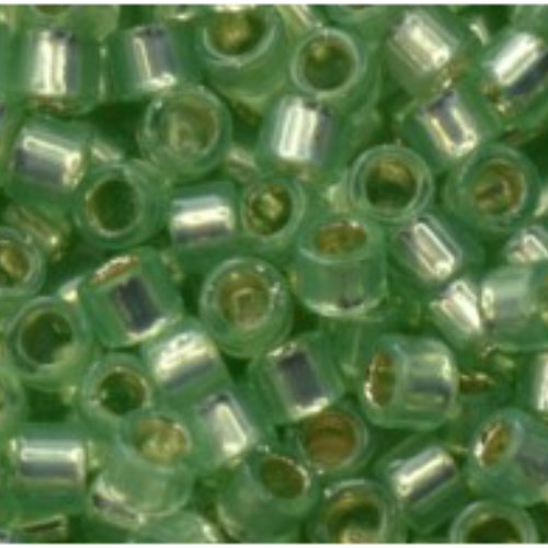 11/0 Aiko Beads - Silver-Lined Mint Green - TA-01-2244