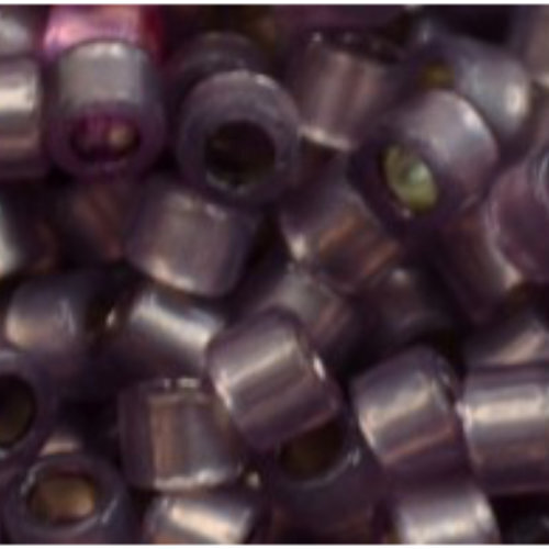 11/0 Aiko Beads - PermaFinish - Silver-Lined Milky Amethyst - TA-01-PF2108