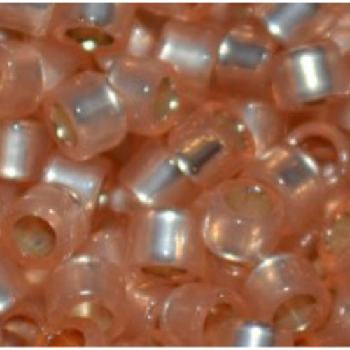 11/0 Aiko Beads - PermaFinish - Silver-Lined Milky Peach - TA-01-PF2111