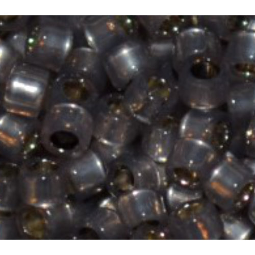 11/0 Aiko Beads - PermaFinish - Silver-Lined Milky Gray - TA-01-PF2115