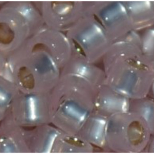 11/0 Aiko Beads - PermaFinish - Silver-Lined Milky Soft Pink - TA-01-PF2120