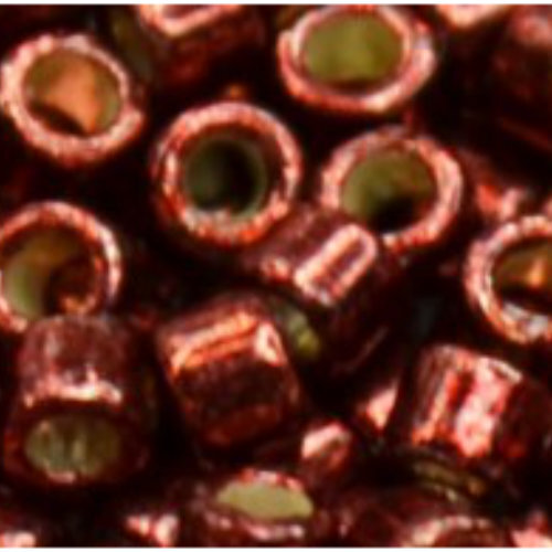 11/0 Aiko Beads - PermaFinish - Galvanized Brick Red - TA-01-PF564