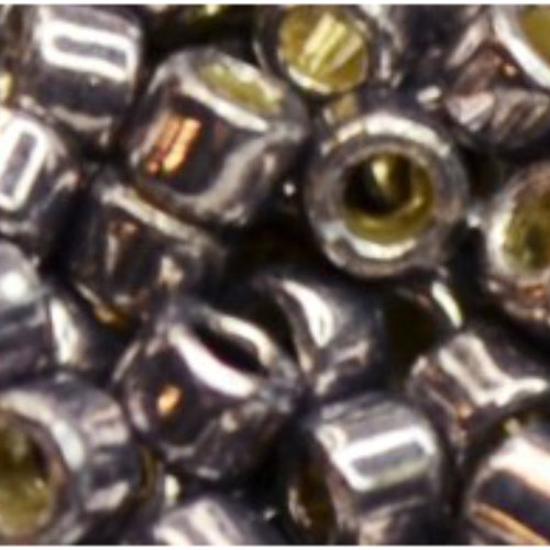 11/0 Aiko Beads - PermaFinish - Galvanized Gun Metal Gray - TA-01-PF568