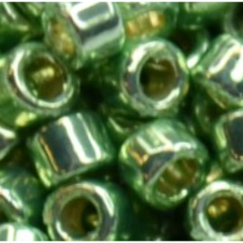 11/0 Aiko Beads - PermaFinish - Galvanized Mint Green - TA-01-PF570