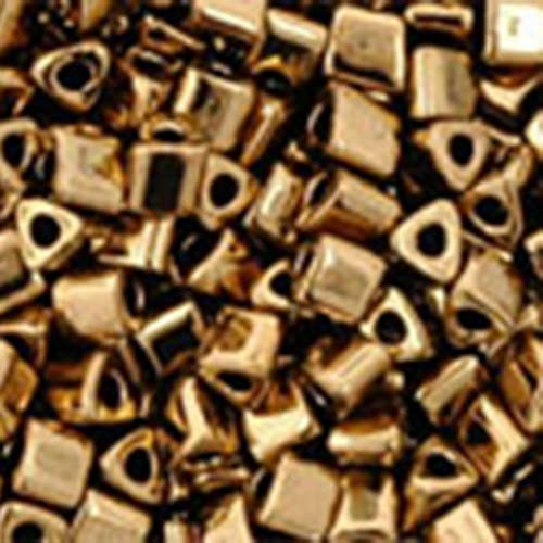 11/0 Triangle - Bronze - TG-11-221 - 12.5gm Container