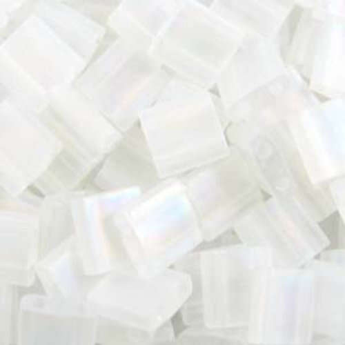 Miyuki Tila Bead - TL131FR - Matte Crystal AB