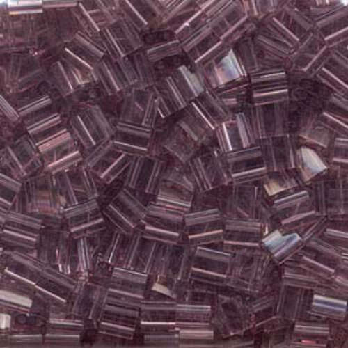 Miyuki Tila Bead - TL142 - Transparent Smoky Amethyst