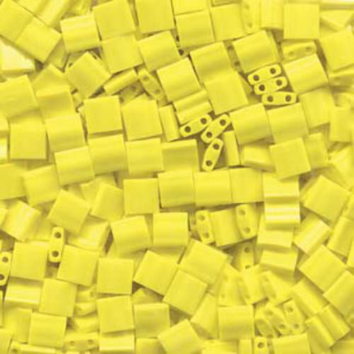 Miyuki Tila Bead - TL404 - Opaque Yellow