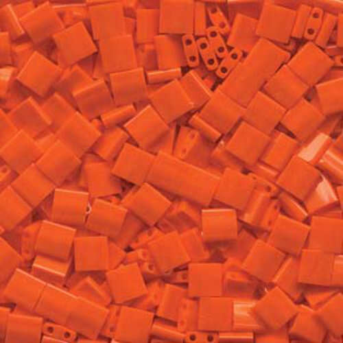 Miyuki Tila Bead - TL406 - Opaque Orange