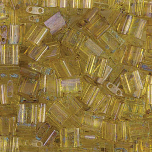Miyuki Tila Bead - TL4501 - Transparent Picasso Saffron