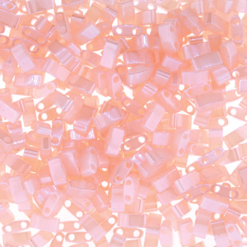 Miyuki Half Tila Bead - TLH519 - Pink Pearl Ceylon