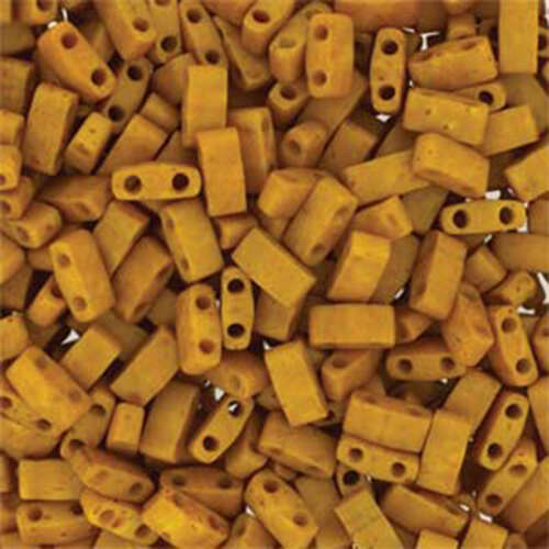 Miyuki Half Tila Bead - TLH2312 - Mustard