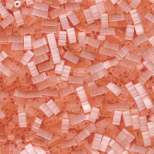 Miyuki Half Tila Bead - TLH2556 - Silk Pale Coral