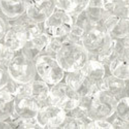 3mm Magatama Beads - Transparent Crystal - TM-03-1 - 100 gram bag