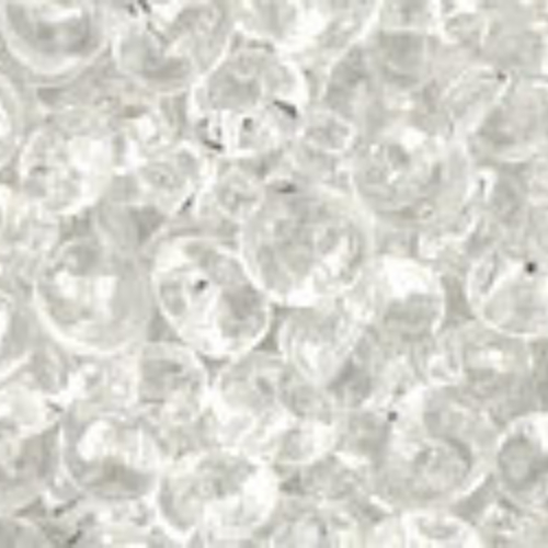 3mm Magatama Beads - Transparent Crystal - TM-03-1