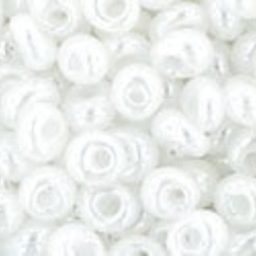 3mm Magatama Beads - Ceylon Snowflake - TM-03-141