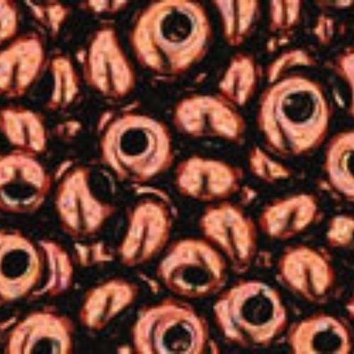 3mm Magatama Beads - Dark Bronze - TM-03-222 - 100 gram bag