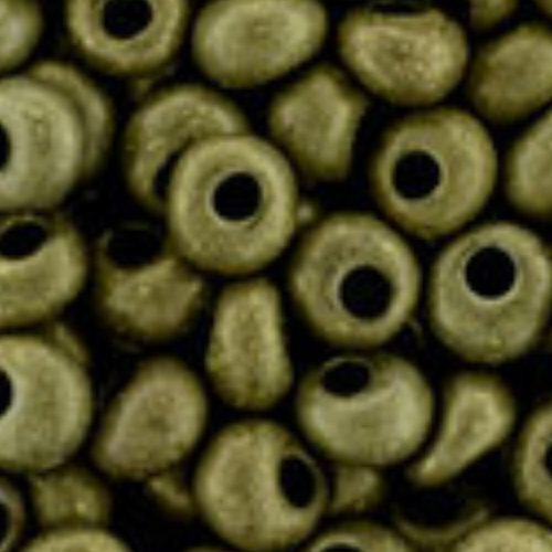 3mm Magatama Beads - Bronze Antique Gold - TM-03-225 - 100 gram bag