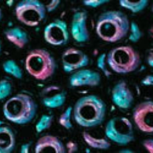 3mm Magatama Beads - Higher-Metallic Dragonfly - TM-03-505 - 100 gram bag