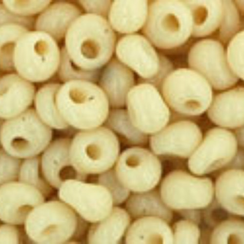 3mm Magatama Beads - Opaque Light Beige - TM-03-51