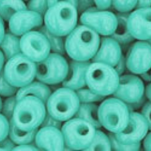 3mm Magatama Beads - Opaque Turquoise - TM-03-55