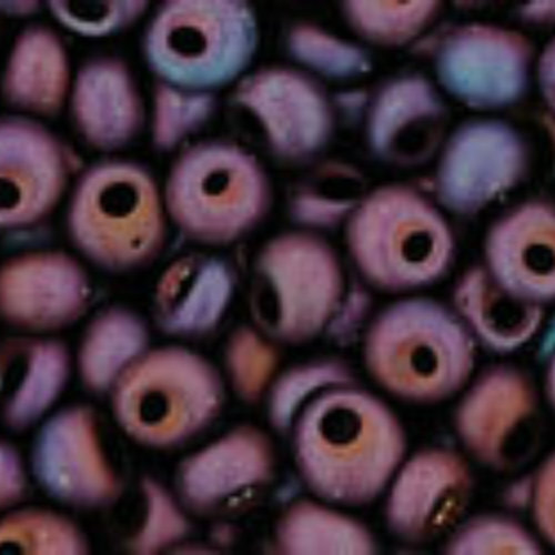 3mm Magatama Beads - Matte-Color Mauve Mocha - TM-03-703 - 100 gram bag