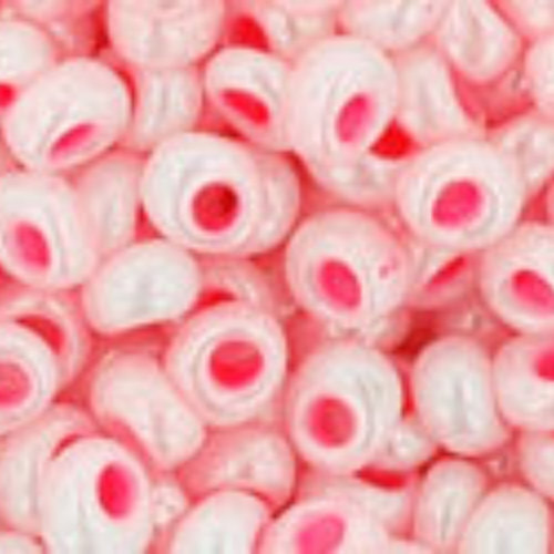 3mm Magatama Beads - Opaque-Pastel Peach Blossom - TM-03-811  - 100 gram bag
