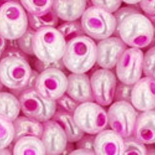 3mm Magatama Beads - Ceylon Fuchsia - TM-03-837 - 100 gram bag