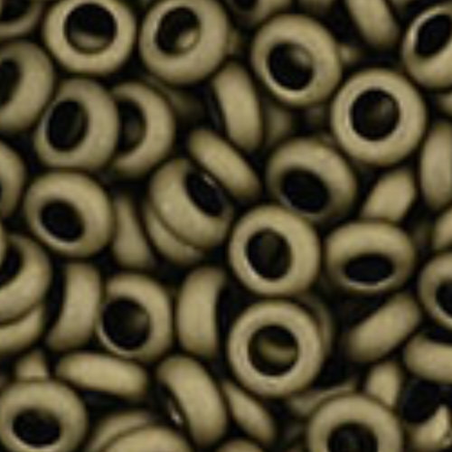 8/0 Demi Round - Frosted Bronze - TN-08-221F - 13 gram Flip Top Container