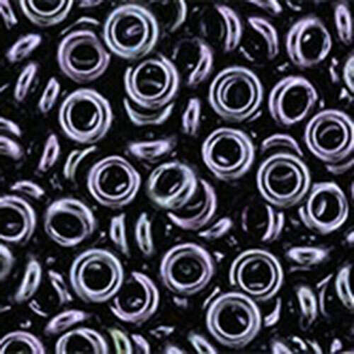 8/0 Demi Round - Metallic Amethyst Gun Metal - TN-08-90